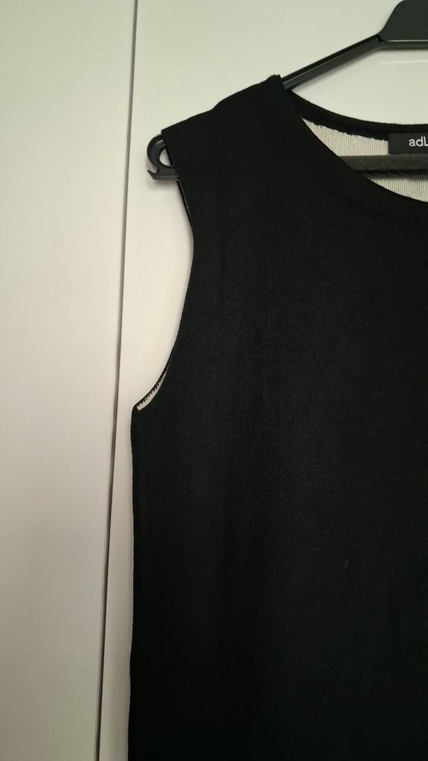 Adl Siyah kışlık elbise Midi Kadın - Görsel 4