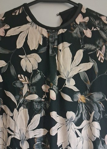 Uzun Kollu V Yaka Bohem Kadın Elbise - Görsel 5