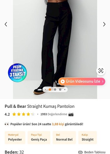 Lacivert V Yakalı Denim Kadın pantolon ve yelek takım - Görsel 11