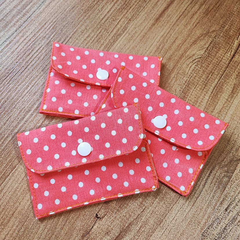 Puantiyeli Kadın Cüzdanı - Görsel 3