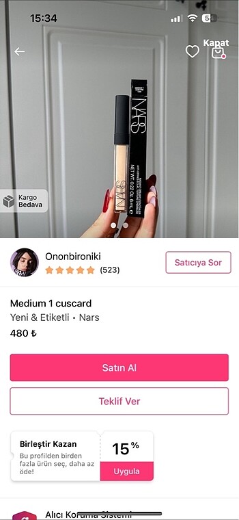 Sephora Makyaj set