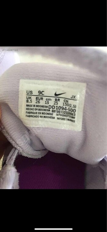 26 Beden Kız Çocuk Spor Ayakkabısı