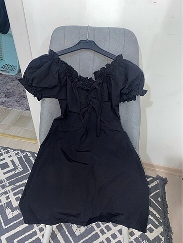 Trendyol & Milla Siyah mini elbise yazlık
