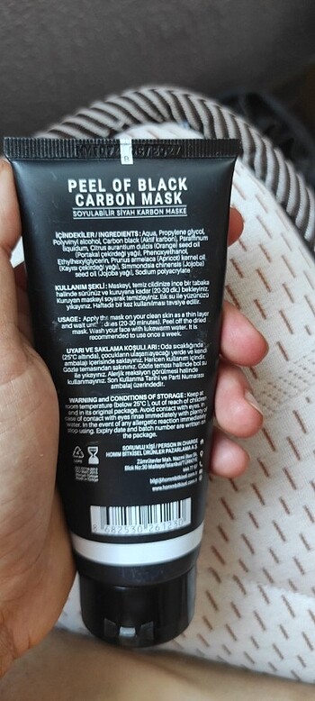 Diğer Carbon maske