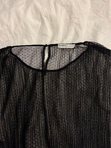 Pull and Bear Pull&Bear Tül Bluz