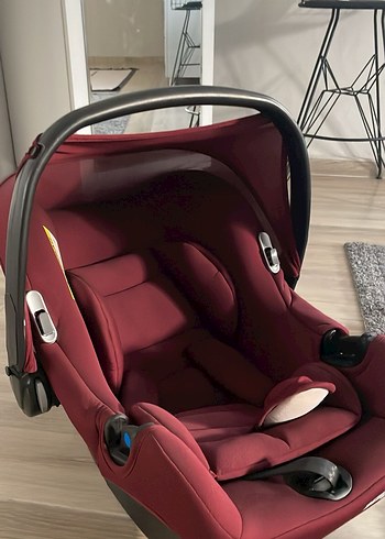 Baby Enzo Taşıma Ana Kucağı / Oto Koltuğu 0-13 kg Bordo - Görsel 2