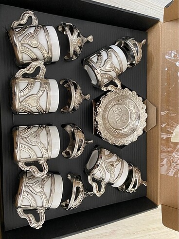 Bakır fincan takımı - Görsel 2