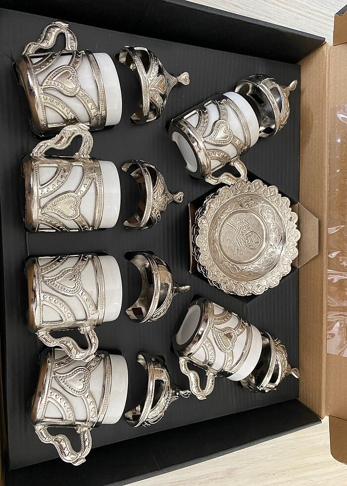 Bakır fincan takımı - Görsel 2