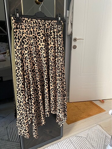 Kadın leopar etek - Görsel 2