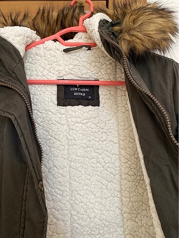 Haki kadın mont - Görsel 2