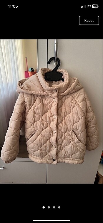 Kız çocuk mont - Görsel 2