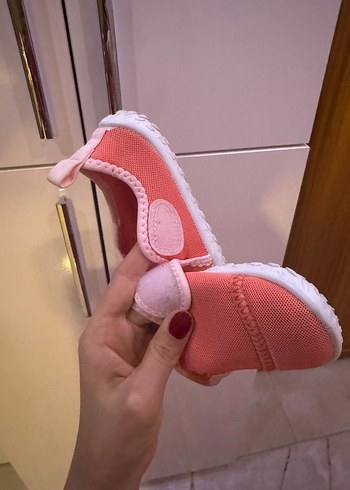 Kız Çocuk Pembe deniz havuz ayakkabısı - Görsel 4