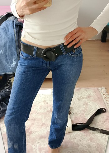 m Beden vintage düşük belKadın Kot Pantolon