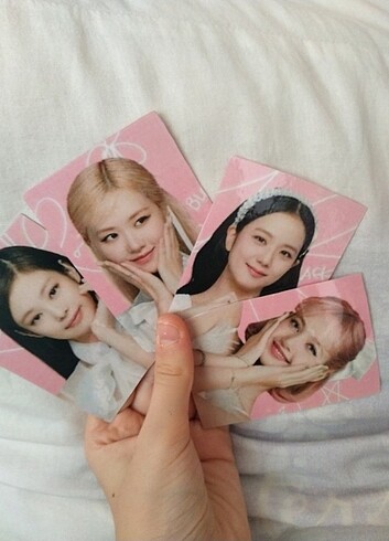 BLACKPİNK THE GİRLS 3'LÜ SET (Rose alındı) 