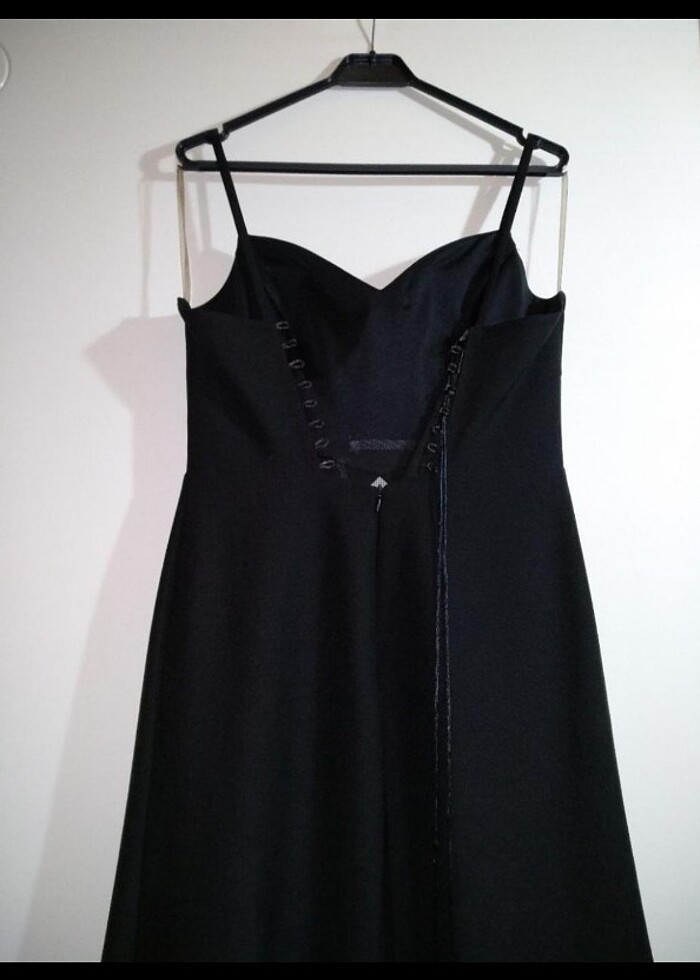 Siyah abiye elbise  - Görsel 2