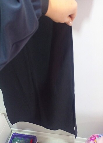 Siyah tarz farklı bir elbise - Görsel 5