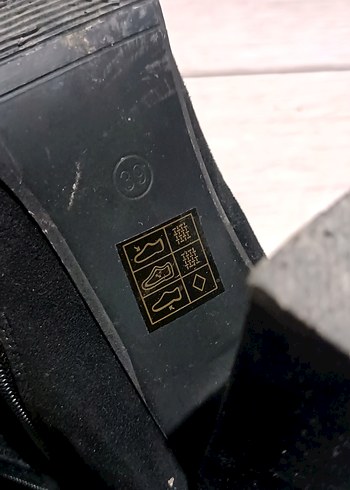 İpekyol süet bağcıklı topuklu bot - Görsel 6