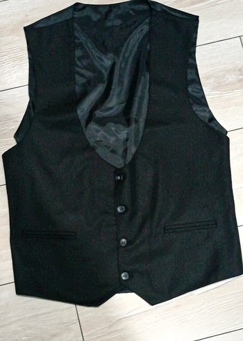 ZENGOLL siyah yelek pantolon takım - Görsel 6