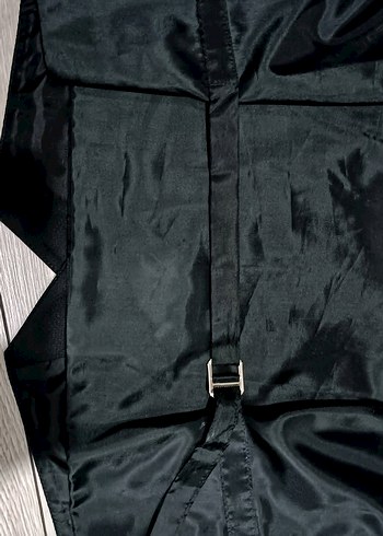 ZENGOLL siyah yelek pantolon takım - Görsel 9