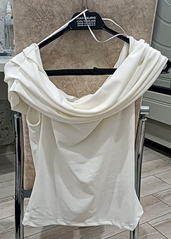 omzu açık drapeli top - Görsel 5