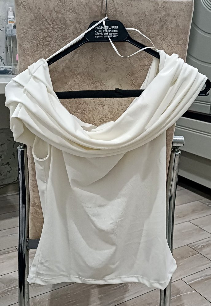 omzu açık drapeli top - Görsel 5