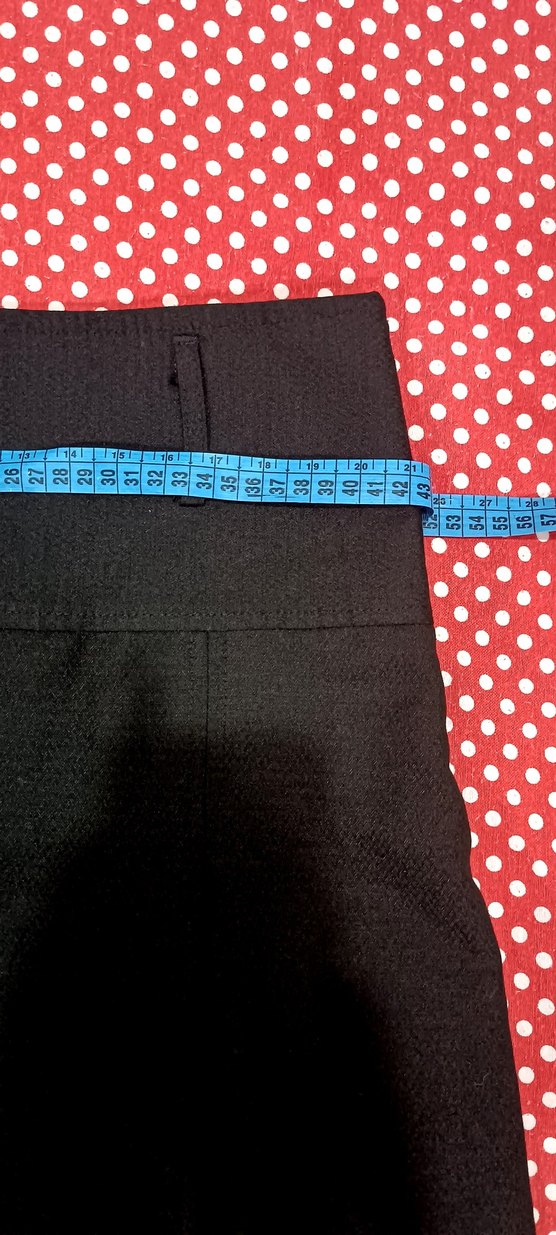 ASUDE yüksek bel siyah pileli etek - Görsel 2