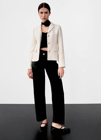 Zara Zara Tüvit Ceket/Blazer