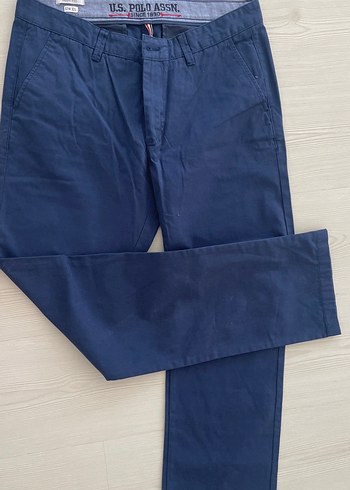 U.S Polo Assn. Lacivert Duz Kesim Pantolon