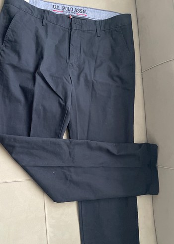 U.S Polo Assn. Koyu Lacivert Duz Pantolon