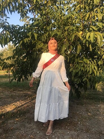 Mango Beyaz elbise