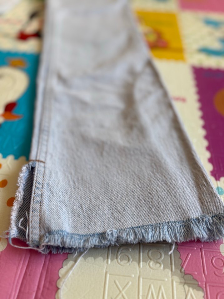 Buz mavi ispanyol pantalon - Görsel 3