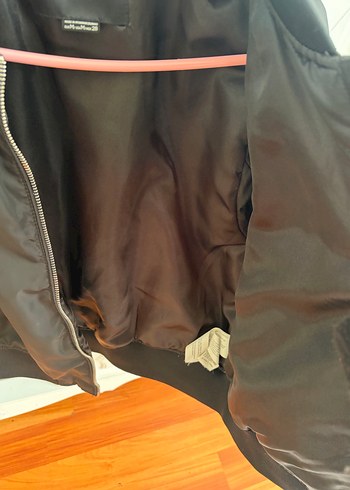 Siyah Fermuarlı Kadın Ceket - Görsel 7