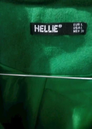 Düğmeli Yeşil Midi Ceketi - Görsel 4