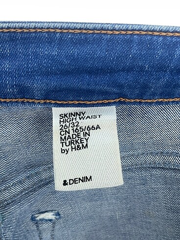 26 Beden mavi Renk Denim&Co Jean / Kot %70 İndirimli.