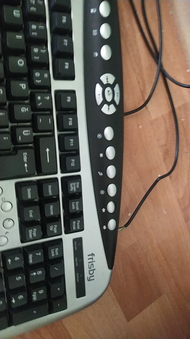 Frisby FK-070QP Model BOZUK Klavye - Görsel 2