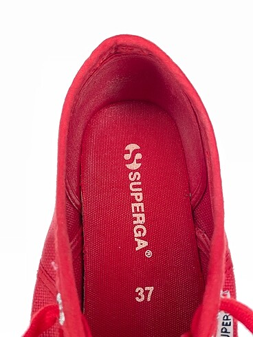 37 Beden kırmızı Renk Superga Spor Ayakkabı %70 İndirimli.