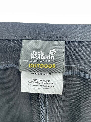 38 Beden siyah Renk Jack Wolfskin Bermuda / Kapri %70 İndirimli.