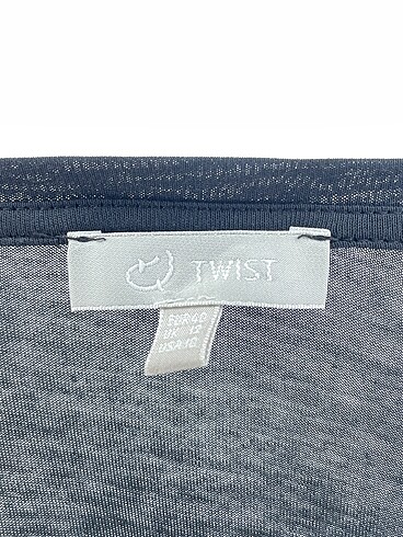 40 Beden siyah Renk Twist Günlük Elbise %70 İndirimli.