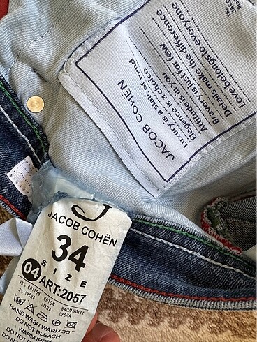 Jacob Cohen Jacop Cohen Kot Pantolon