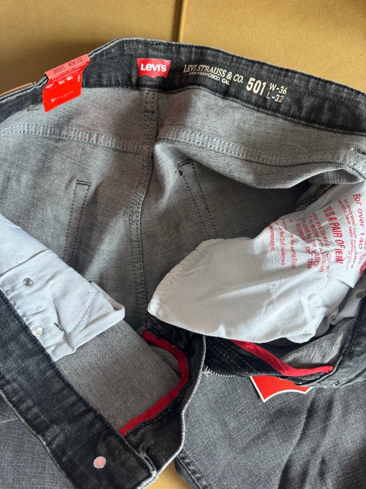 Levi's 501 Kot Pantolon — görsel 5/7