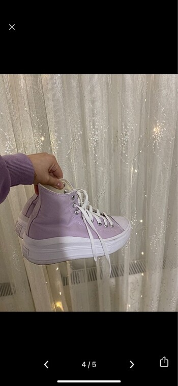 39 Beden mor Renk Converse