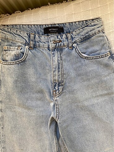 xs Beden Zara model Vatkalı wideleg jean