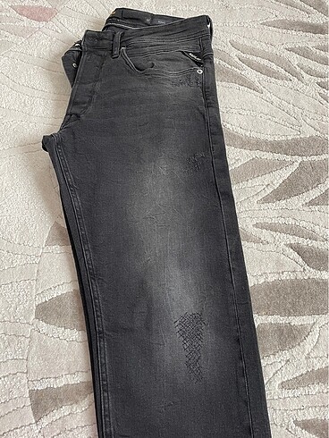 32 Beden gri Renk Replay Blue Jeans Kot Pantolon