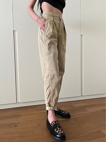 xs Beden camel Renk Zara Vizon rengi pantolon