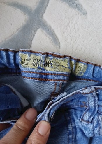 Erkek Çocuk Mavi Denim Pantolon - Görsel 3