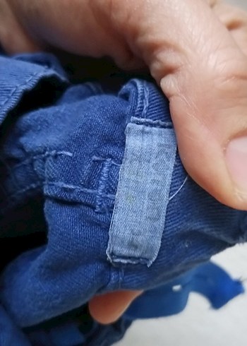 Erkek Çocuk Mavi Denim Pantolon - Görsel 2