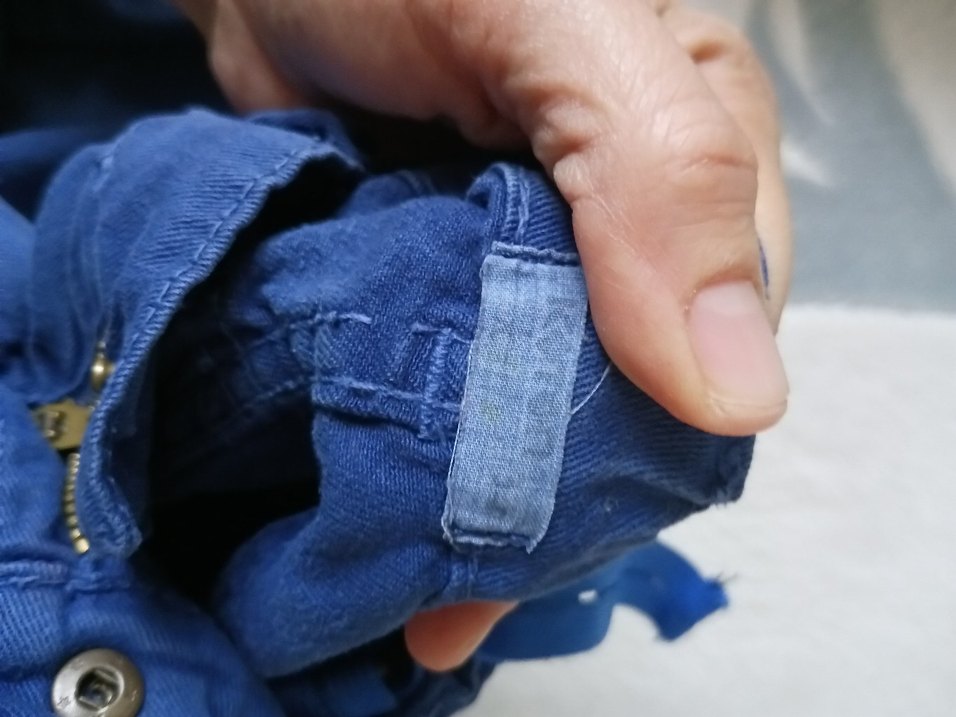 Erkek Çocuk Mavi Denim Pantolon - Görsel 2