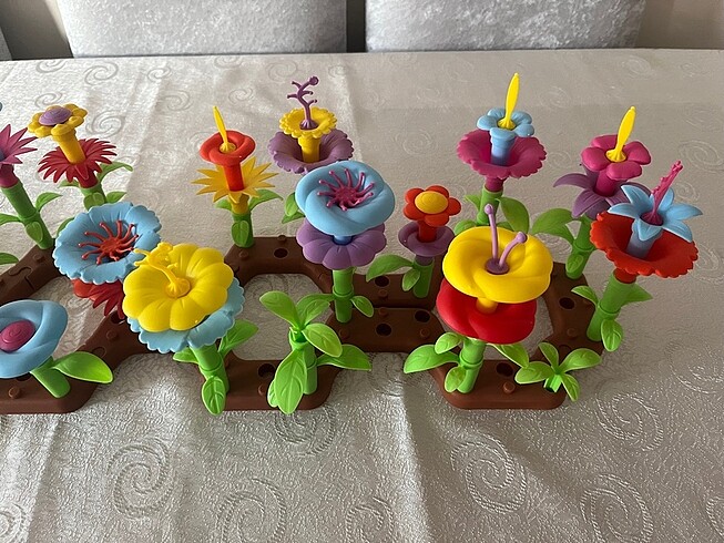  Beden Renk Puzzle çiçek yapımı