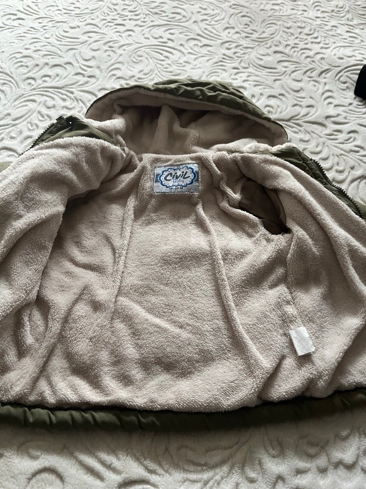 Kapüşonlu Erkek Çocuk  Mont - Görsel 3