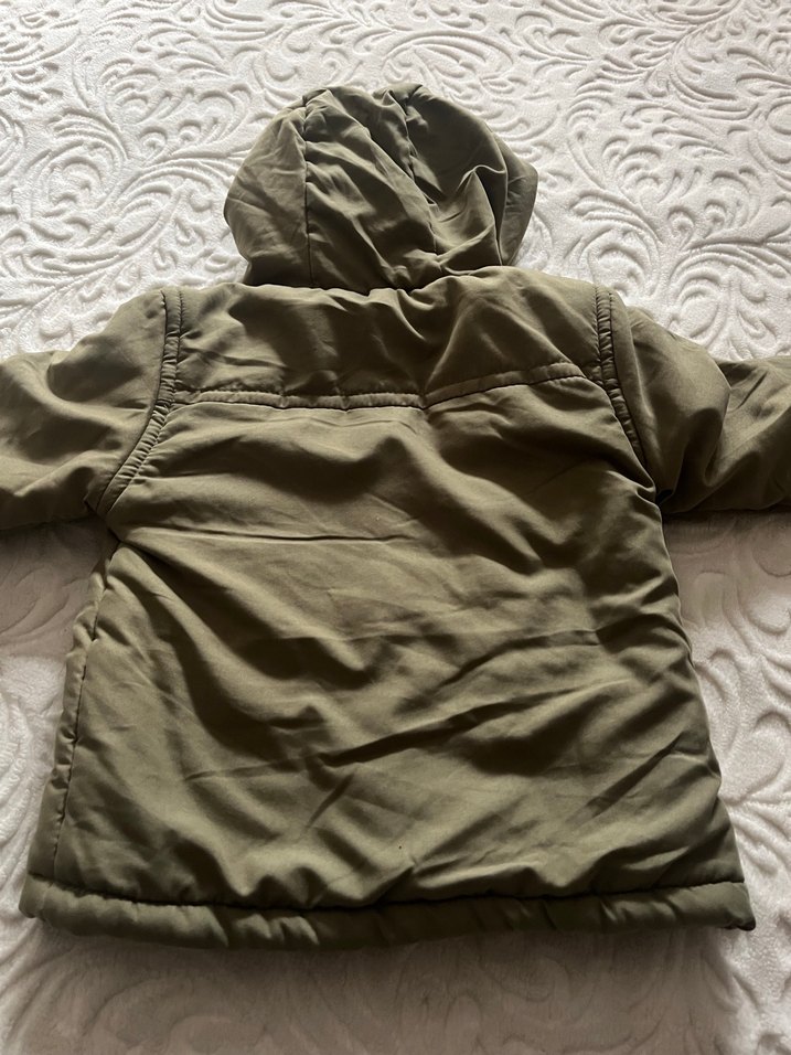 Kapüşonlu Erkek Çocuk  Mont - Görsel 2